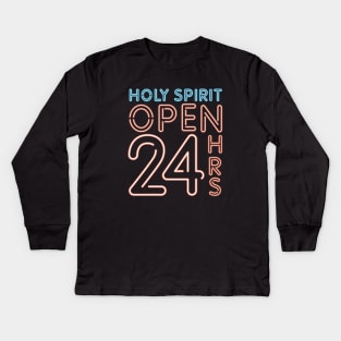 HOLY SPIRIT 24/7 Kids Long Sleeve T-Shirt